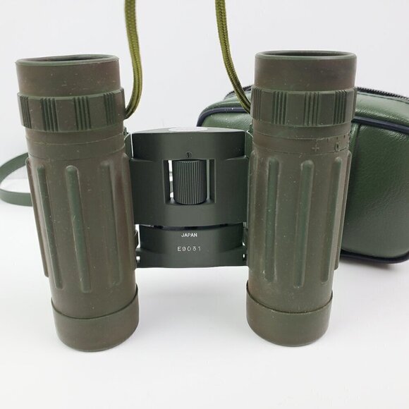 Early Winters Armored Binoculars VTG 8x21 Field 7º Made Japan Zip Bag Paperwork - Picture 6 of 16